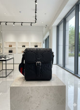 CLASSIC GCCI STYLE GG MONOGRAM CROSSBODY MESSENGER BAG